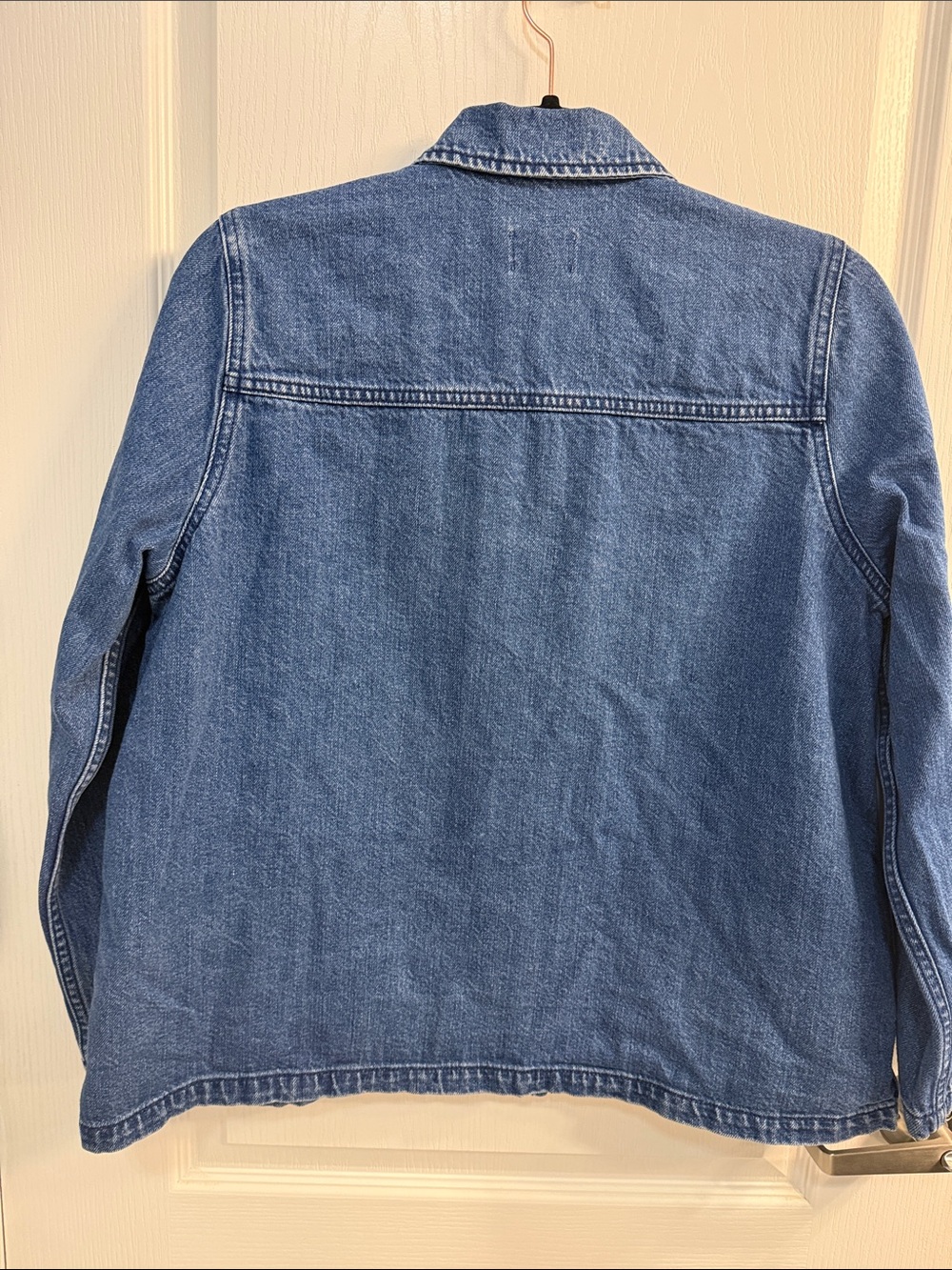 Preppy J. Crew Classic Indigo Swing Denim Jacket - Picture 8 of 8